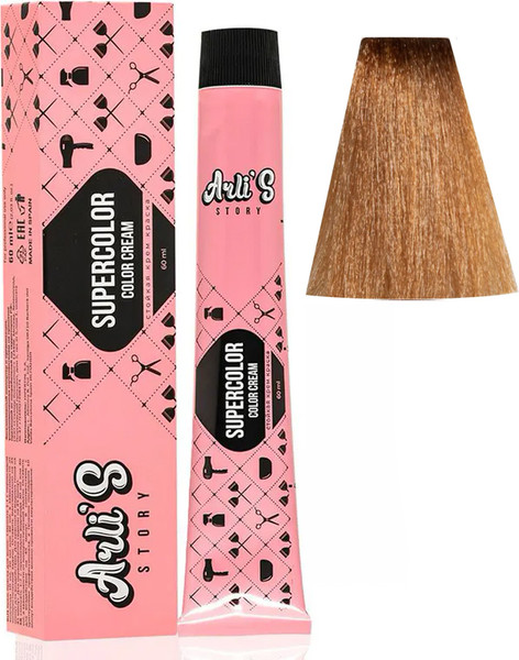 Изображение товара Крем-краска для волос Arli's Story Supercolor Color Cream тон 8.74 (60мл)
