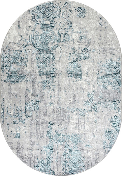Изображение товара Ковер Merinos Palermo F281-OVAL-GRAY (1.6х2.3)