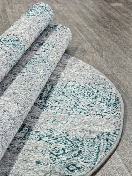 Изображение товара Ковер Merinos Palermo F281-OVAL-GRAY (1.6х2.3)