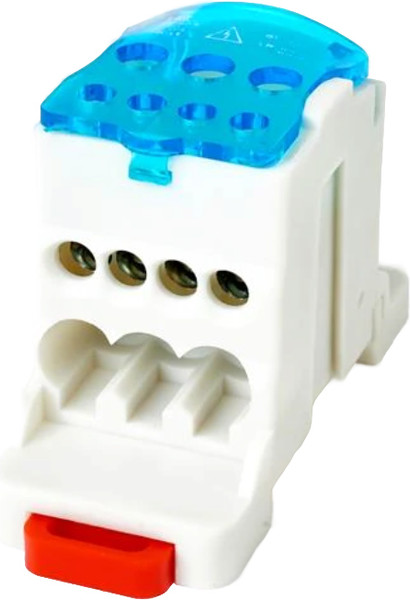 Изображение товара Распределительный блок на DIN-рейку HLT Electric РБ-80 1П 80А / 081-07-01