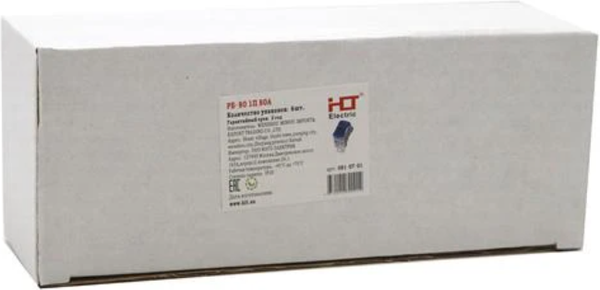 Изображение товара Распределительный блок на DIN-рейку HLT Electric РБ-80 1П 80А / 081-07-01