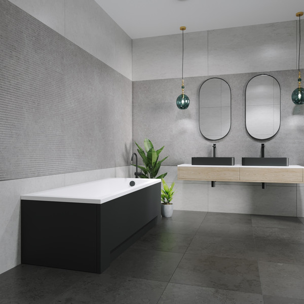 Изображение товара Ванна акриловая Lauter Amelia 150 / 21204050 (с черным подголовником)