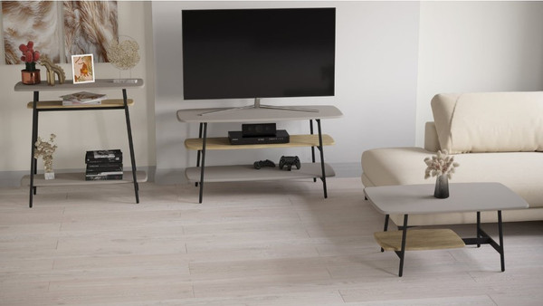 Изображение товара Журнальный столик Калифорния мебель Юкон (капучино/дуб сонома)