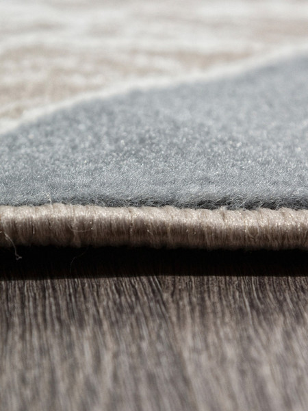 Изображение товара Коврик Merinos Sierra F354-OVAL-BEIGE-BLUE (1.5х1.9)