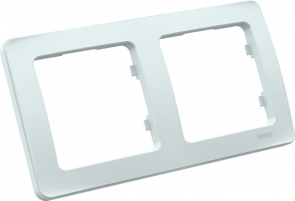 Изображение товара Рамка для выключателей и розеток Hegel Мастер Р402 (белый)