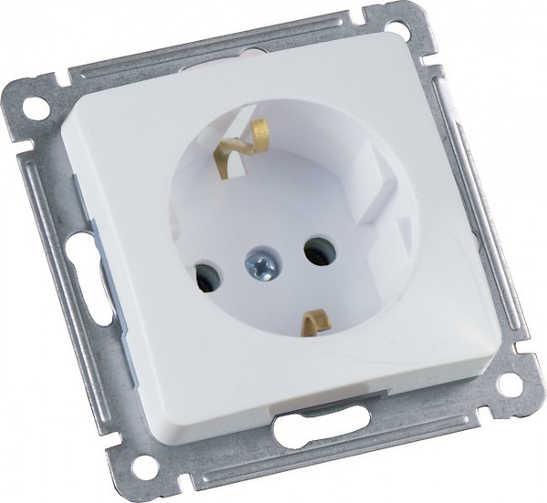 Изображение товара Розетка Hegel Мастер РС16-411 (белый)