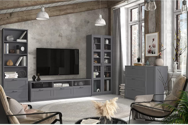 Изображение товара Тумба Anrex Skagen 1D3S (графит)