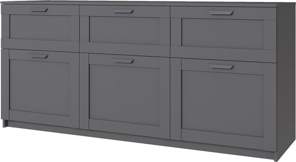 Изображение товара Тумба Anrex Skagen 3D3S (графит)