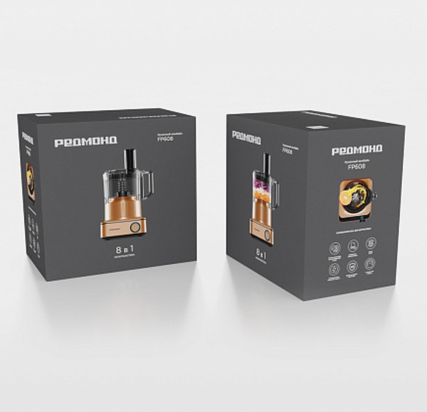 Изображение товара Кухонный комбайн Redmond FP608 (бронзовый)