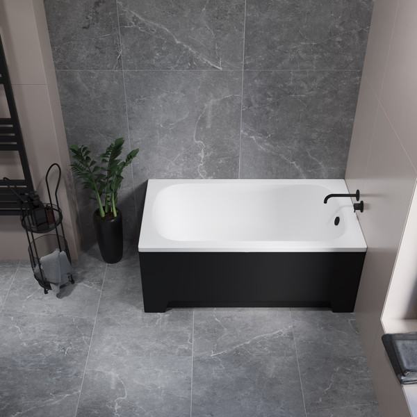 Изображение товара Ванна акриловая Lauter Sophia 130 / 21205130 (с серым подголовником)