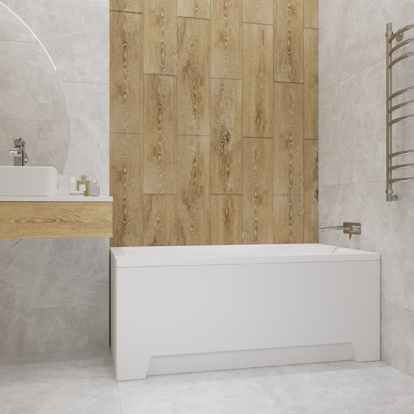 Изображение товара Ванна акриловая Lauter Sophia 130 / 21205130 (с серым подголовником)