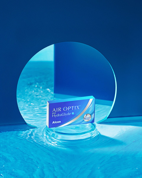 Изображение товара Контактная линза Air Optix Plus HydraGlyde Sph-4.25 R8.6 D14.2