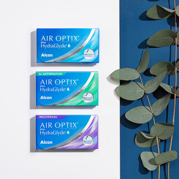 Изображение товара Контактная линза Air Optix Plus HydraGlyde Sph-4.25 R8.6 D14.2
