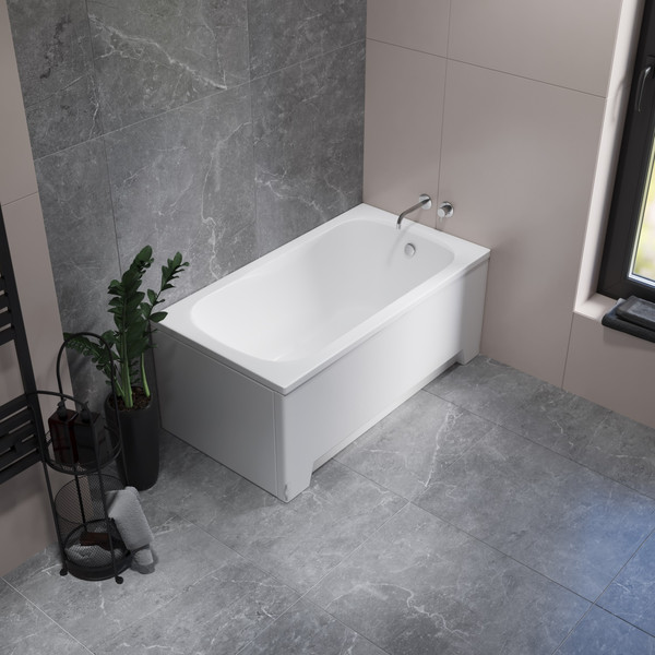 Изображение товара Ванна акриловая Lauter Sophia 130 / 21205130 (с черным подголовником)