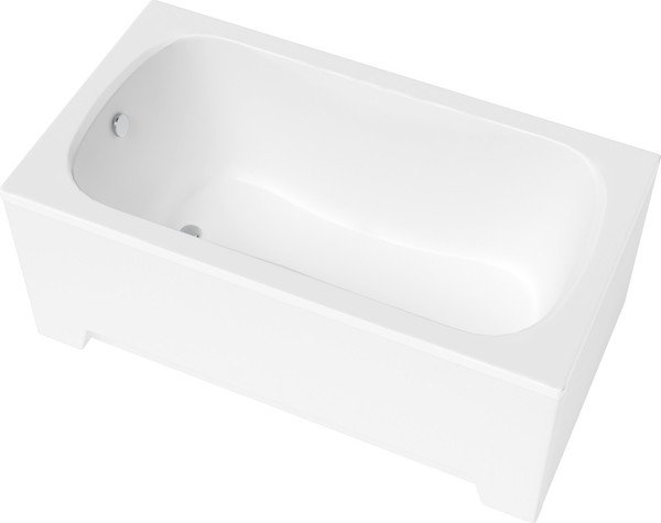 Изображение товара Ванна акриловая Lauter Sophia 130 / 21205130 (с каркасом, серым подголовником и белым лиц.экраном)