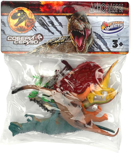 Изображение товара Набор фигурок игровых Играем вместе Динозавры / 2304Z0160-R