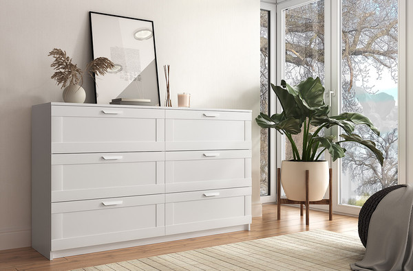 Изображение товара Комод Anrex Skagen 6S (белый)