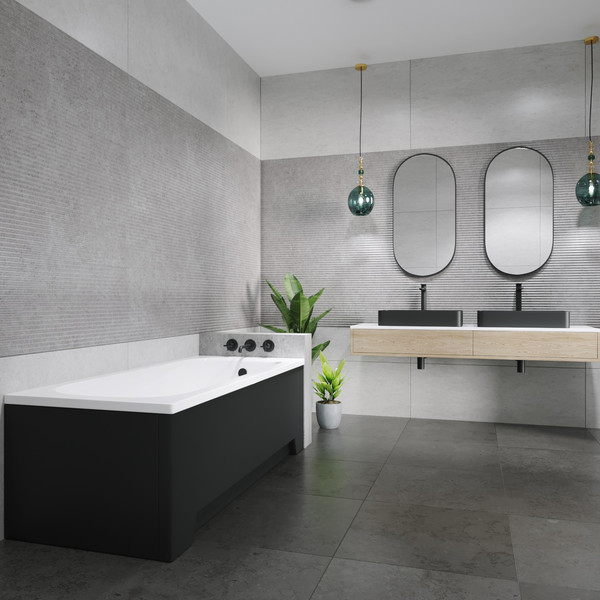 Изображение товара Ванна акриловая Lauter Sophia 160 / 21205160 (с каркасом, серым подголовником)