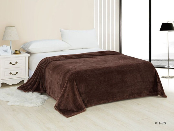 Изображение товара Плед Реноме Pinoli 2сп PN-011 (жаккард шоколадный)