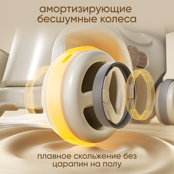 Изображение товара Качалка-каталка Solmax&Kids YI99827 (коричневый)