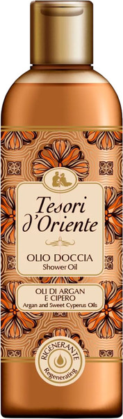 Изображение товара Масло для душа Tesori d'Oriente с маслами Арганы и Сладкой Осоки (250мл)