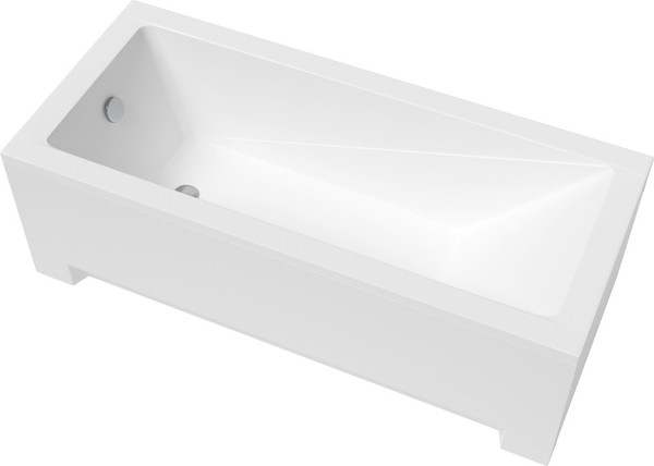Изображение товара Ванна акриловая Lauter Estelle 150 / 21206050 (с каркасом, лицевым и торцевым экранами белого цвета)