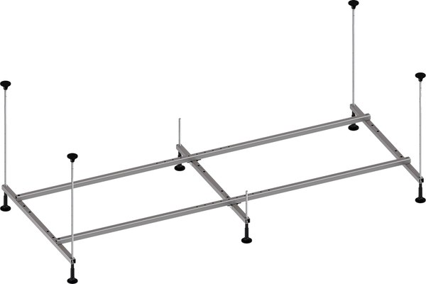 Изображение товара Ванна акриловая Lauter Celeste 160x70 / 21060060 (с каркасом, лицевым и торцевым экранами)
