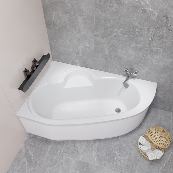 Изображение товара Ванна акриловая Lauter Valencia 140x95 / 2102140L (с каркасом и лицевым экраном)