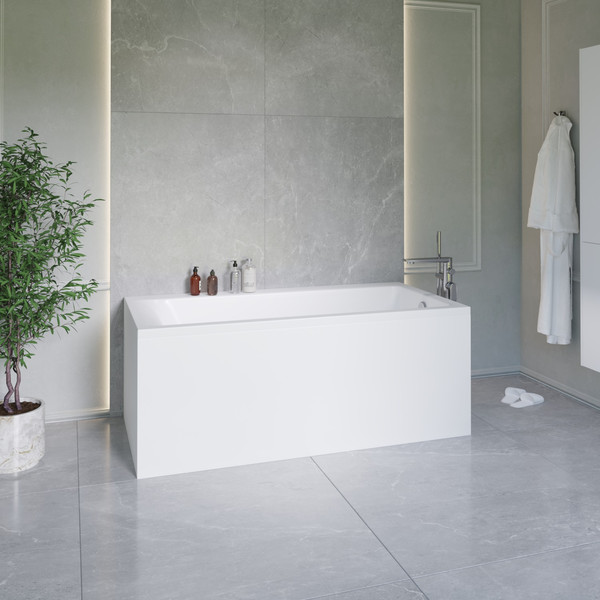 Изображение товара Ванна акриловая Lauter Seraphina 160x80 / 2112160R (с каркасом и лицевым экраном)