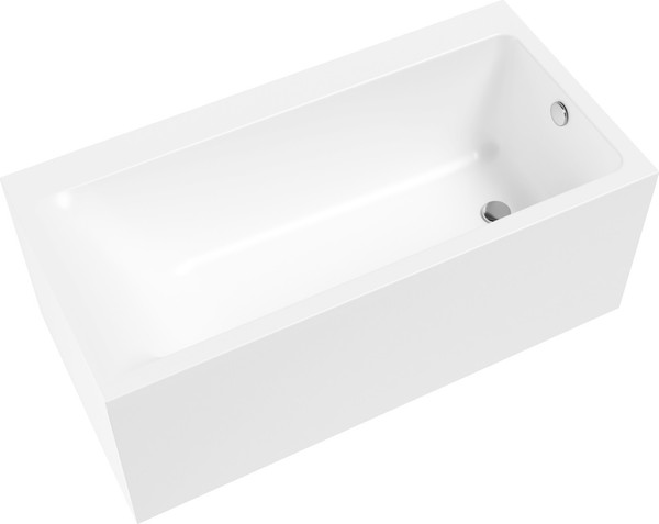 Изображение товара Ванна акриловая Lauter Seraphina 160x80 / 2112160R (с каркасом и лицевым экраном)