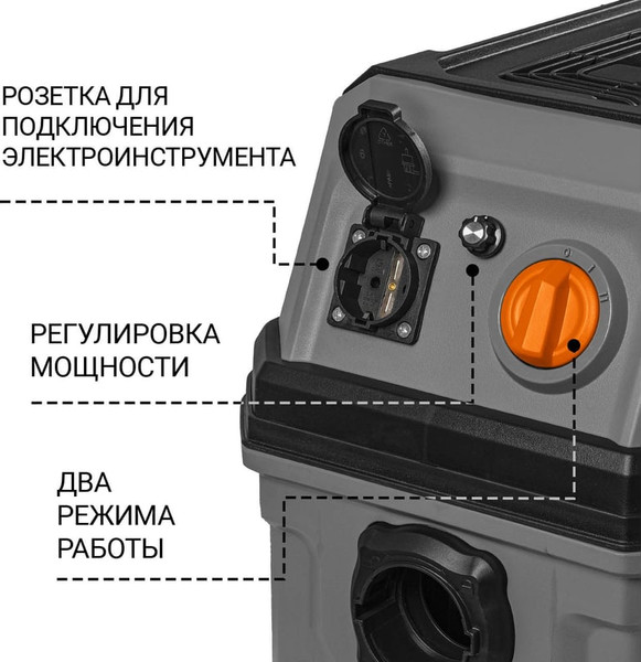 Изображение товара Профессиональный пылесос Bort BAX-700 (93418118)