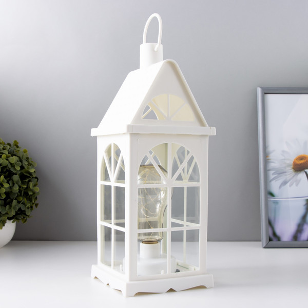 Изображение товара Декоративное освещение Risalux Фонарь-домик 2992948 (белый)