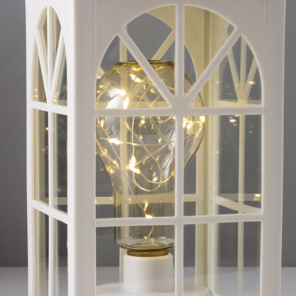 Изображение товара Декоративное освещение Risalux Фонарь-домик 2992948 (белый)