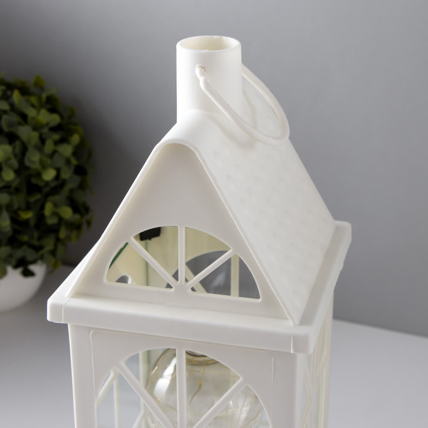 Изображение товара Декоративное освещение Risalux Фонарь-домик 2992948 (белый)