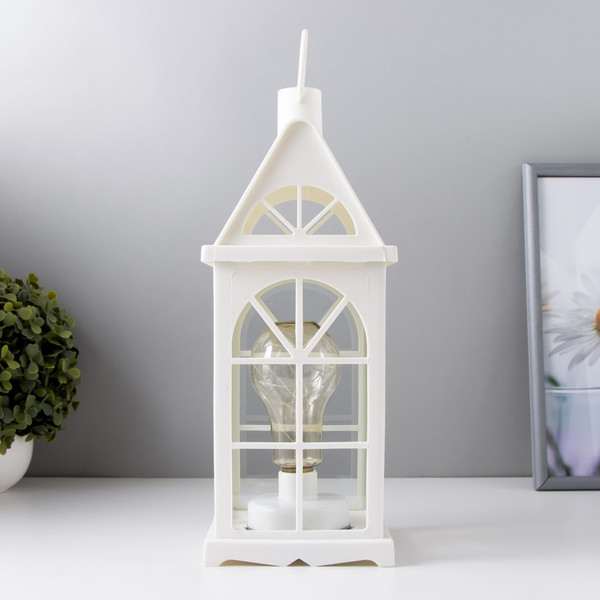 Изображение товара Декоративное освещение Risalux Фонарь-домик 2992948 (белый)