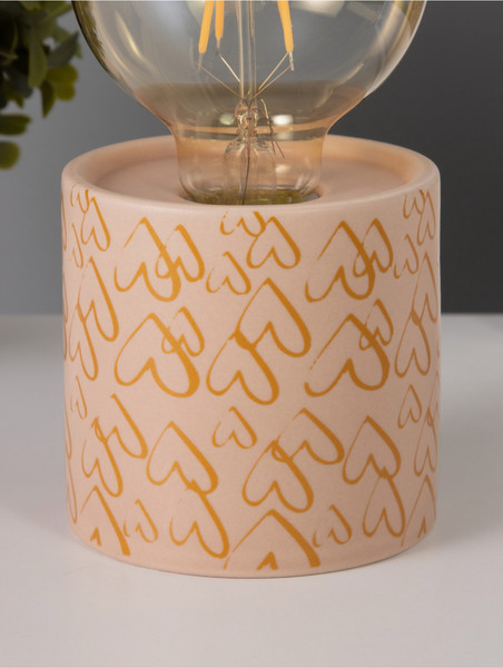 Изображение товара Ночник Risalux Цилиндр 10480691 (малые сердца)