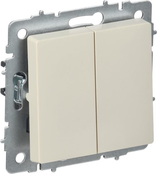 Изображение товара Выключатель IEK Brite BR-V23-0-10-K10 (бежевый)