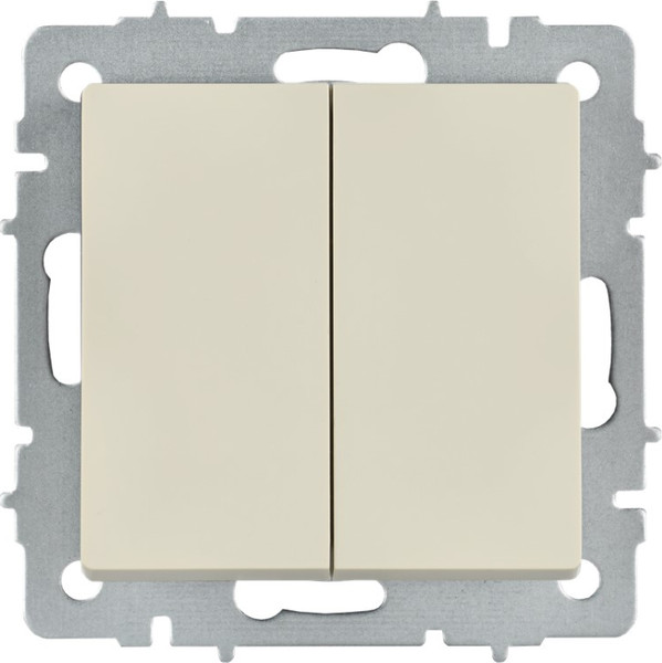 Изображение товара Выключатель IEK Brite BR-V23-0-10-K10 (бежевый)