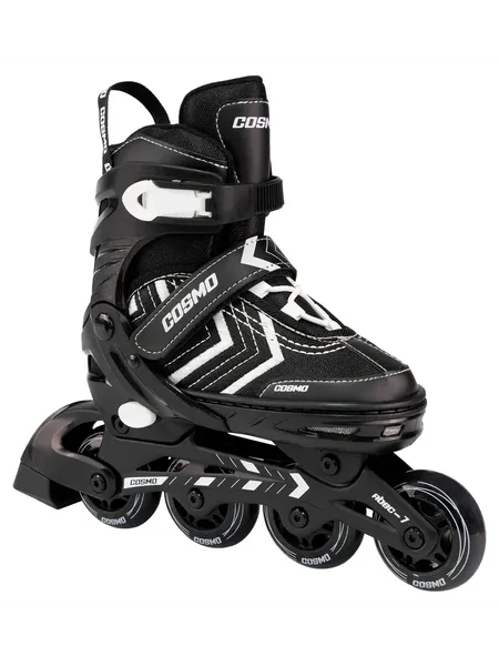 Изображение товара Роликовые коньки CosmoRide Freerider (р-р 31-34, черный/белый)