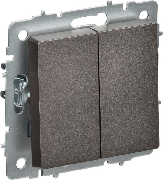 Изображение товара Выключатель IEK Brite BR-V23-0-10-K45 (темная бронза)