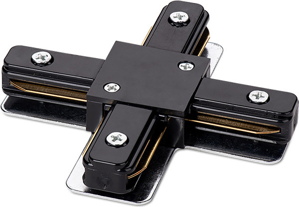 Изображение товара Коннектор для шинопровода Wolta X-образный WTL-XC/01B