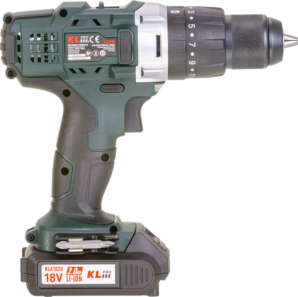 Изображение товара Аккумуляторная дрель-шуруповерт KLPRO KLDM18-20