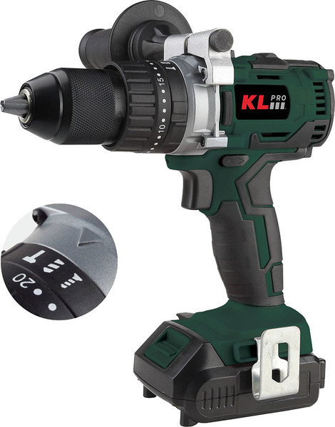 Изображение товара Аккумуляторная дрель-шуруповерт KLPRO KLDM18B-20