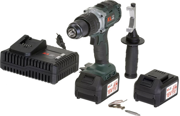 Изображение товара Аккумуляторная дрель-шуруповерт KLPRO KLDM18B-50