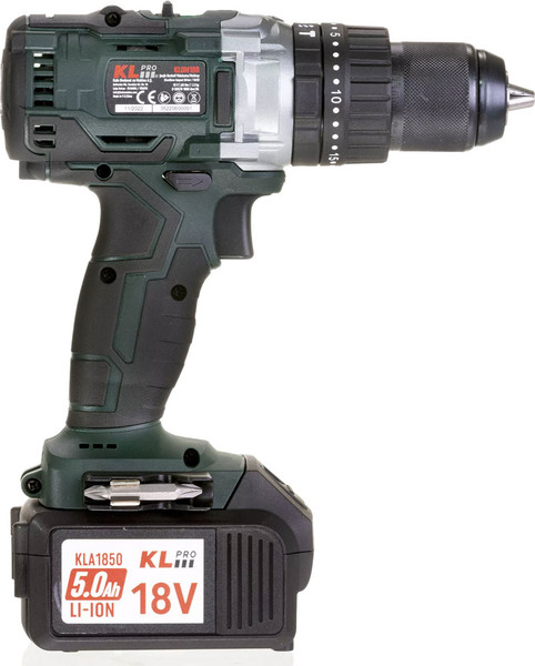 Изображение товара Аккумуляторная дрель-шуруповерт KLPRO KLDM18B-50