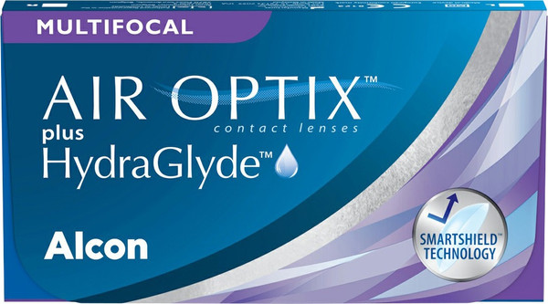 Изображение товара Контактная линза Air Optix HydraGlyde Multifocal Sph +1.75 HI ADD +2.5 R8.6