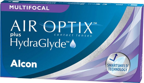 Изображение товара Контактная линза Air Optix HydraGlyde Multifocal Sph +1.75 HI ADD +2.5 R8.6