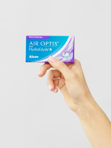 Изображение товара Контактная линза Air Optix HydraGlyde Multifocal Sph +1.75 HI ADD +2.5 R8.6