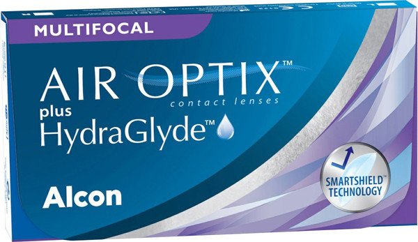 Изображение товара Контактная линза Air Optix HydraGlyde Multifocal Sph +1.75 HI ADD +2.5 R8.6