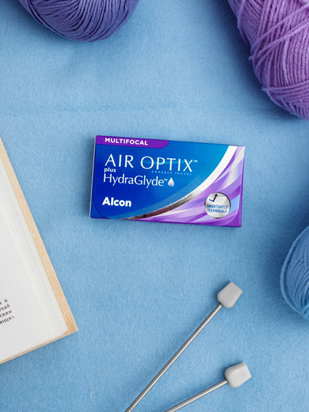 Изображение товара Контактная линза Air Optix HydraGlyde Multifocal Sph +1.75 HI ADD +2.5 R8.6